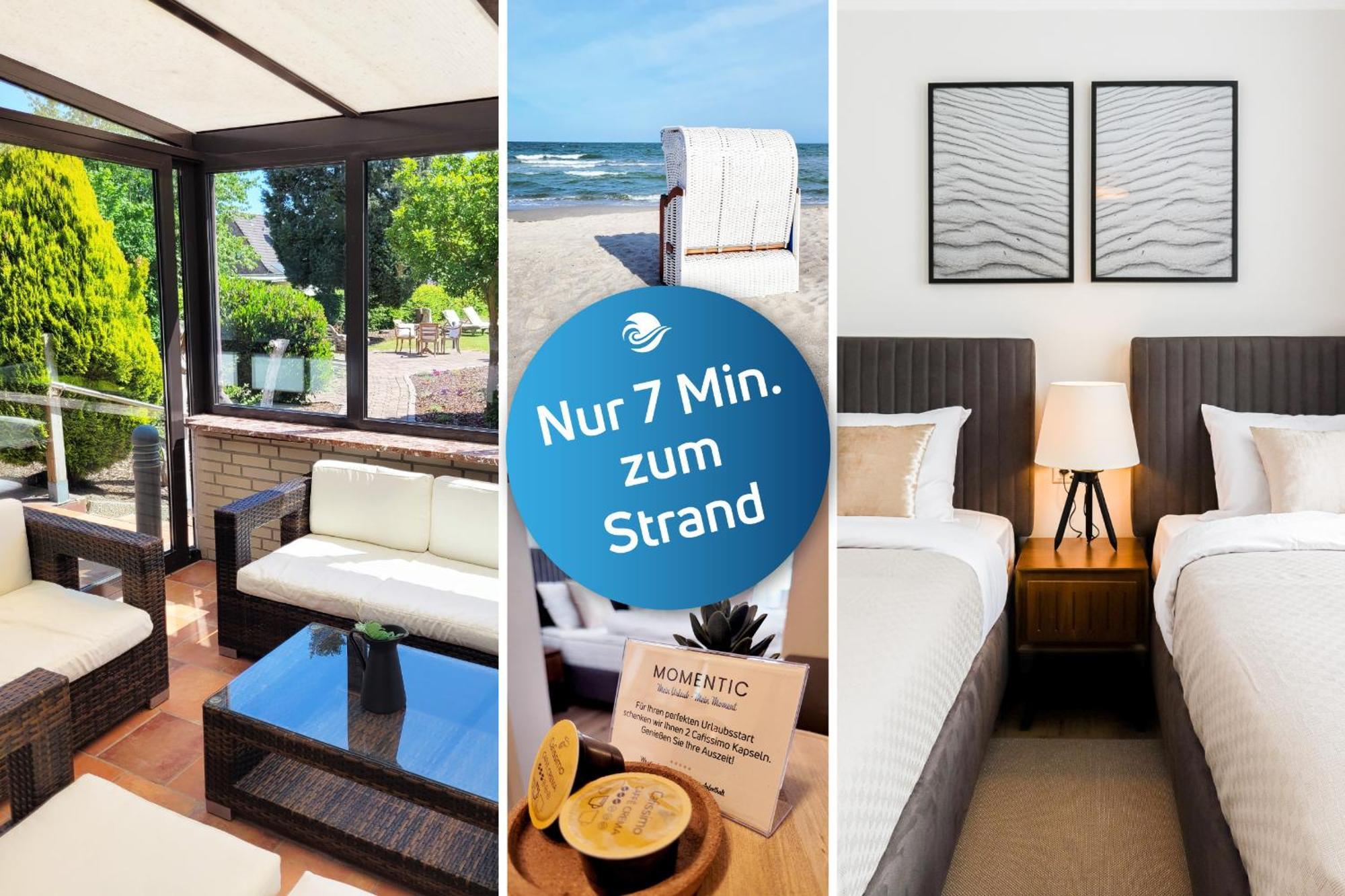 Gemuetliche & Moderne Ferienwohnung - Nur 7 Gehminuten Vom Strand Entfernt, Inklusive Parkplatz Und Gartenzugang Scharbeutz Extérieur photo